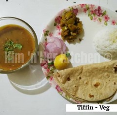 Him n Her Kitchen - Veg Tiffin & Theplas